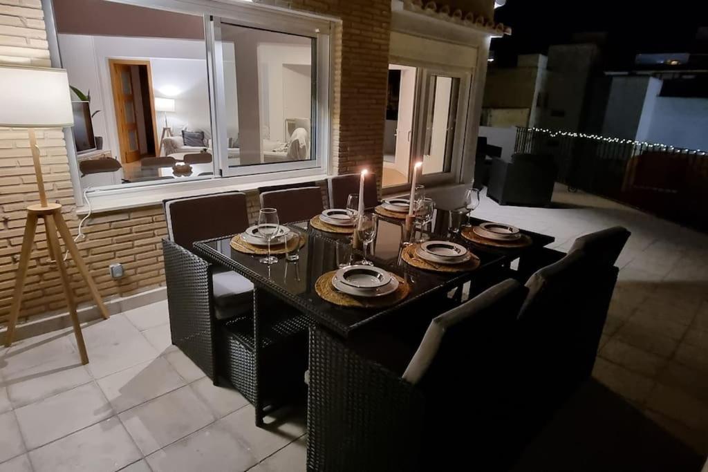 Ferienwohnung Magnifico Atico En El Centro De Dénia Exterior foto